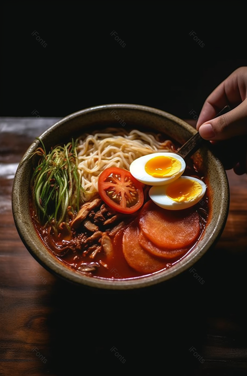 营养丰富番茄鸡蛋面条面食摄影图,高清,摄影图,摄影图片,图片大全,摄影图免费下载